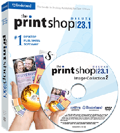 The Print Shop 23.1 Deluxe with Image Collection 2 - Windows